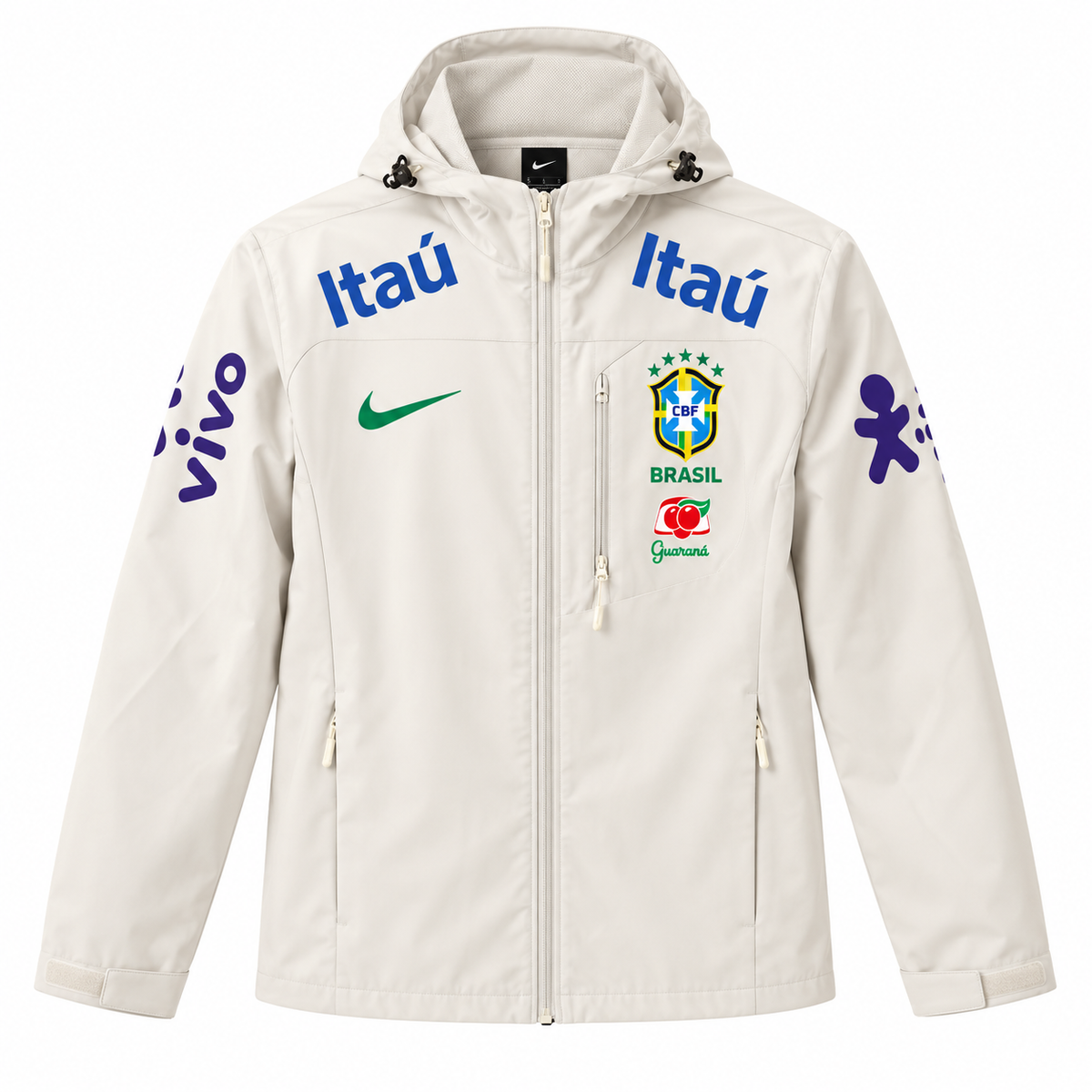 VESTE DRIP BRESIL WHITE